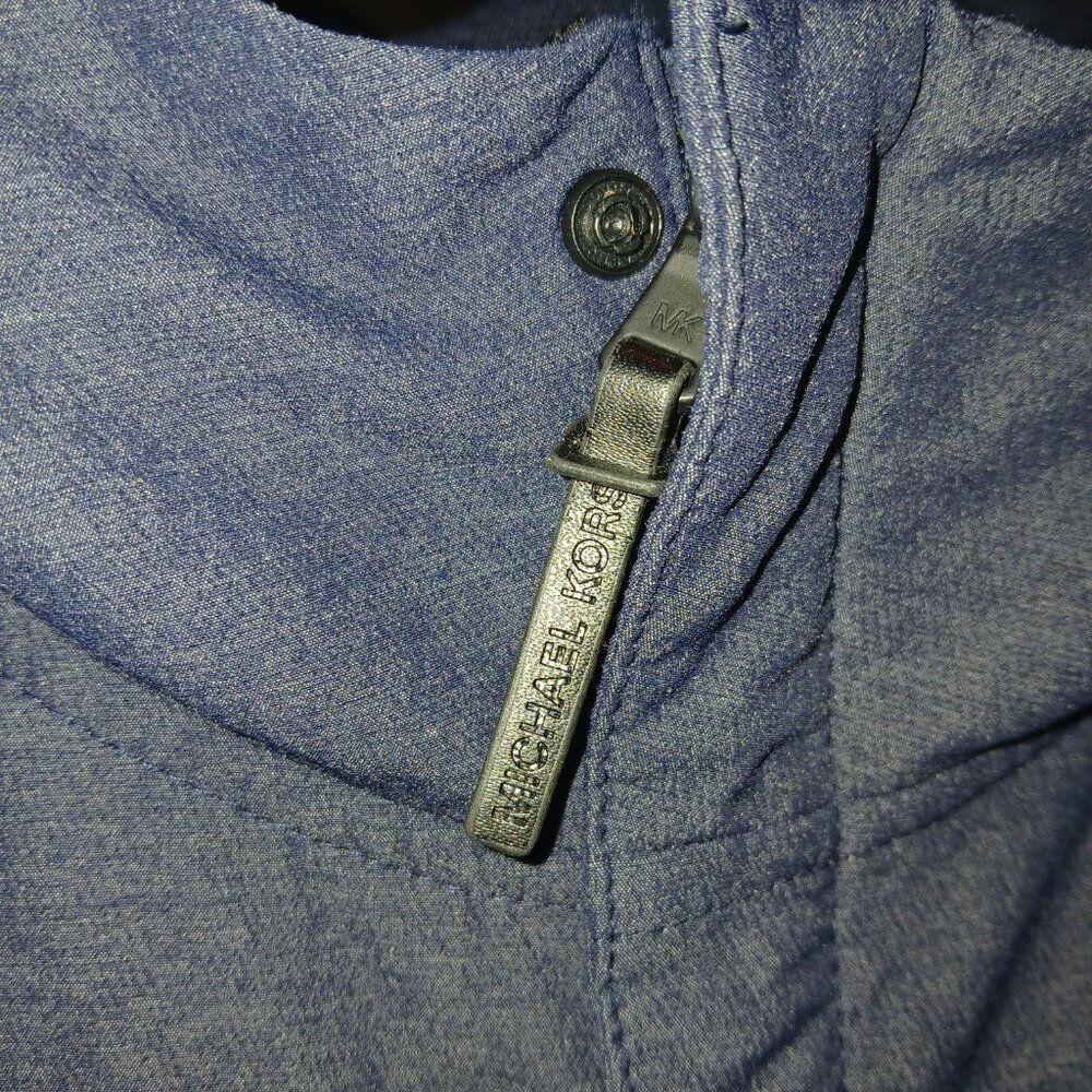 Michael Kors Men's Rain Jacket - Dark Blue, Size M, New Without Tags - Picture 3 of 7